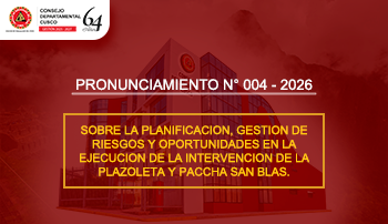 Pronunciamientos