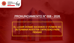 Pronunciamientos